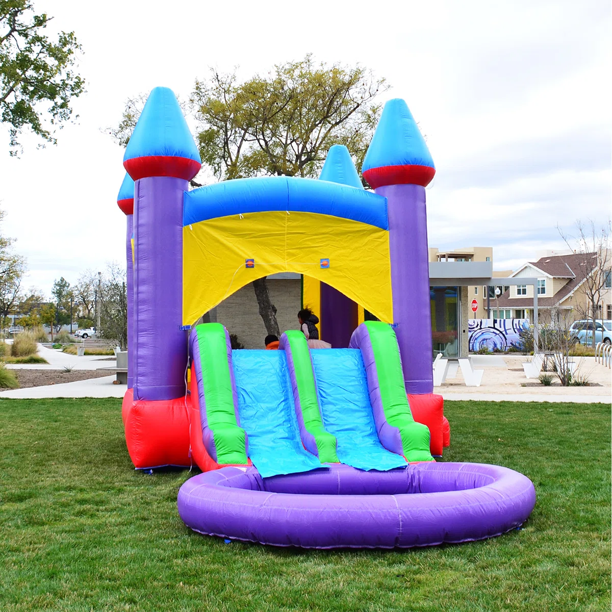 Jelly Bean Bouncer with Slides