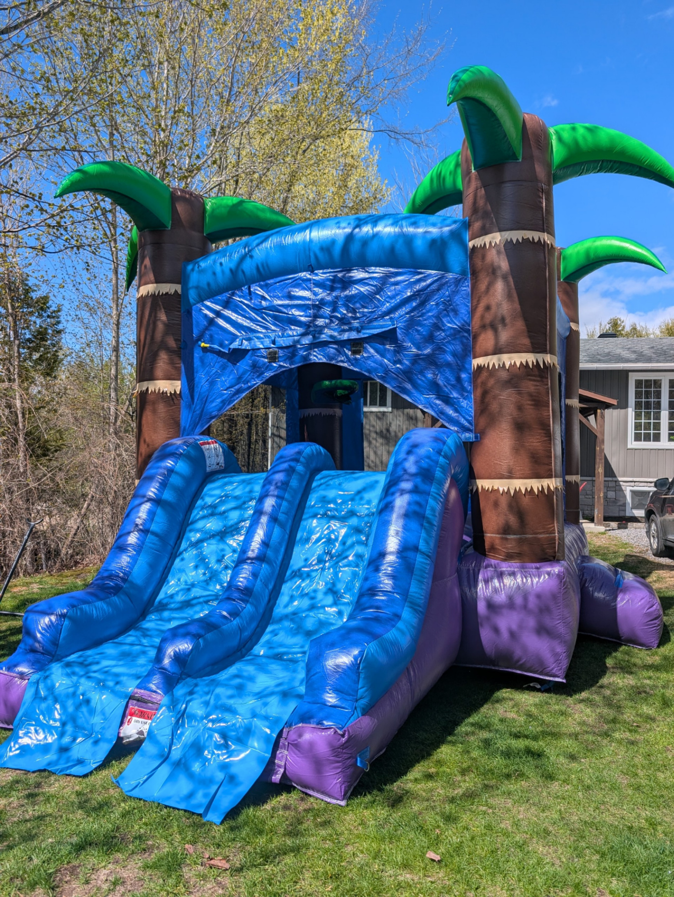 Tropical Bouncer with Slides